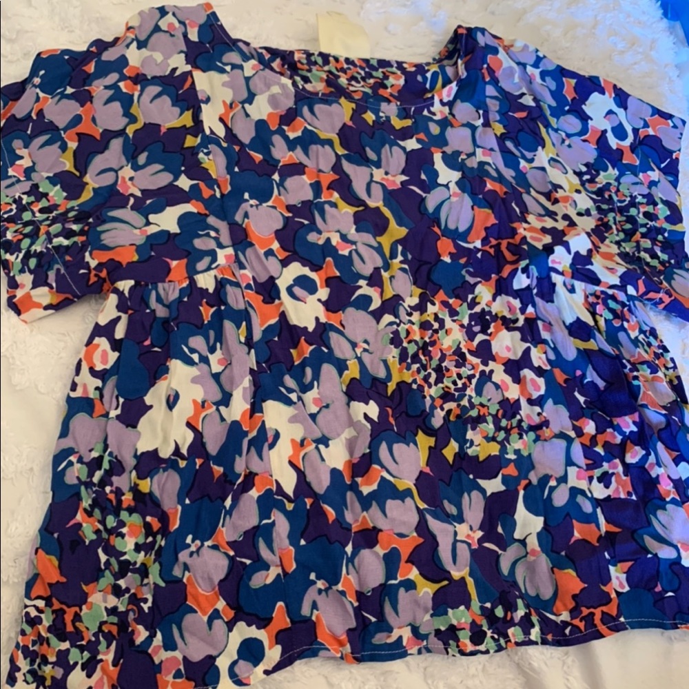 Bold Pattern Blouse - image 4